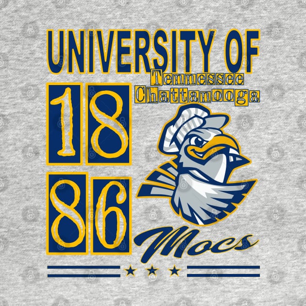 University of Chattanooga Tennessee by Borcelle Vintage Apparel 